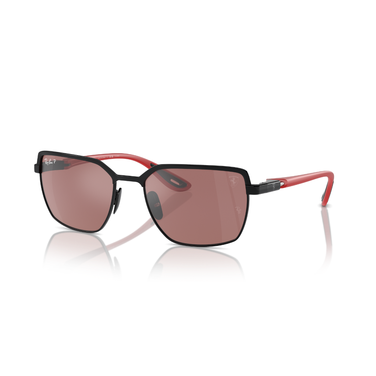 RB 3743M F102H2 58 Ray-Ban Scuderia Ferrari Polarize Güneş Gözlüğü