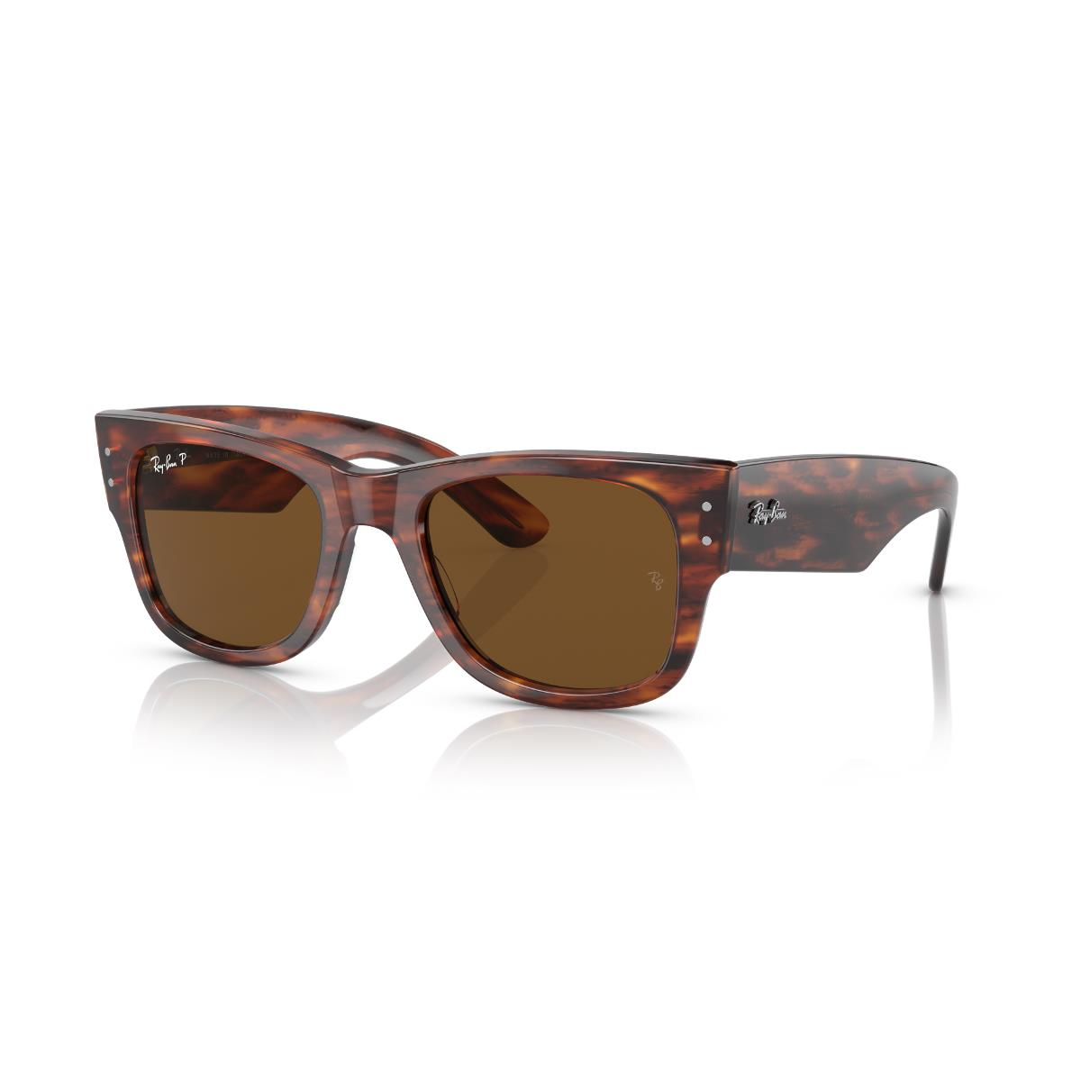 RB 0840S 954/57 51 Ray-Ban MEGA WAYFARER Polarize Güneş Gözlüğü