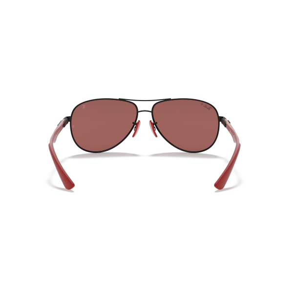 RB 8313M F002H2 61Ray-Ban Scuderia Ferrari Polarize Güneş Gözlüğü