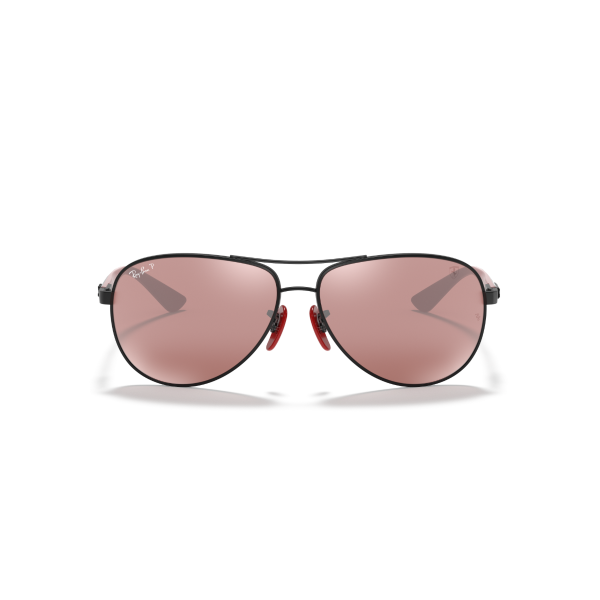 RB 8313M F002H2 61Ray-Ban Scuderia Ferrari Polarize Güneş Gözlüğü