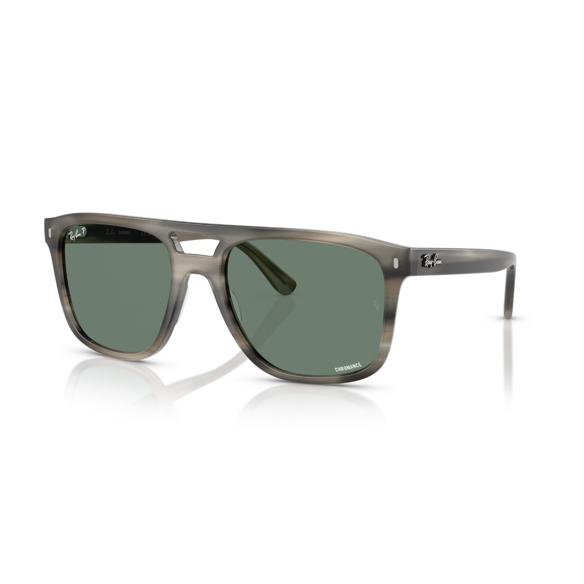 RB 2213CH 14243R 55 Ray-Ban Chromance Polarize Güneş Gözlüğü