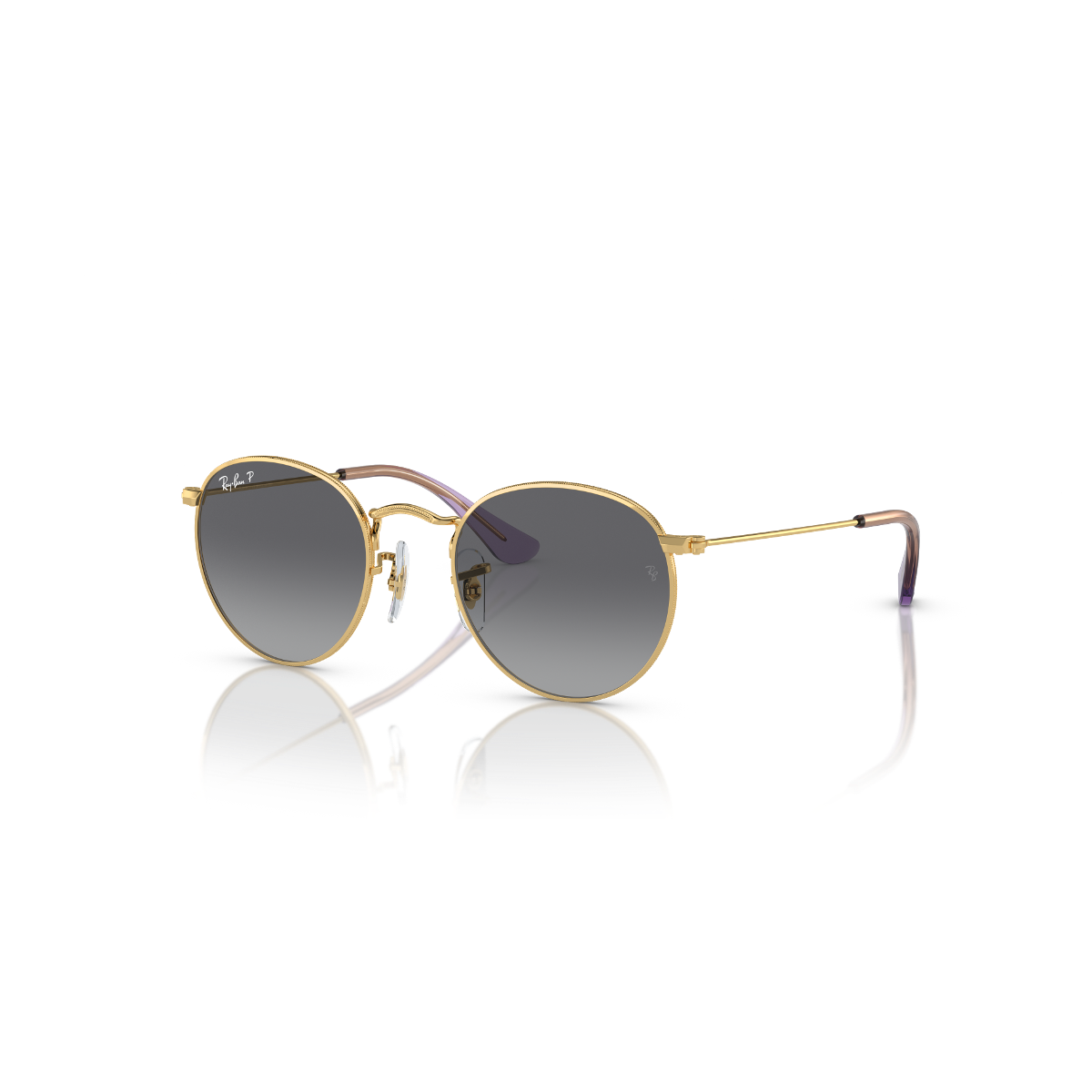 RJ 9547S 292/T3 44 Ray-Ban Junior JUNIOR ROUND Çocuk Polarize Güneş Gözlüğü