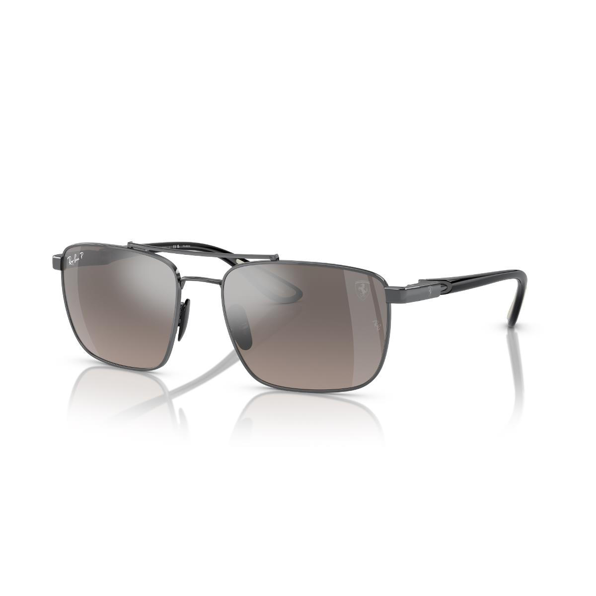 RB 3715M F0845J 58 Ray-Ban Scuderia Ferrari Polarize Güneş Gözlüğü