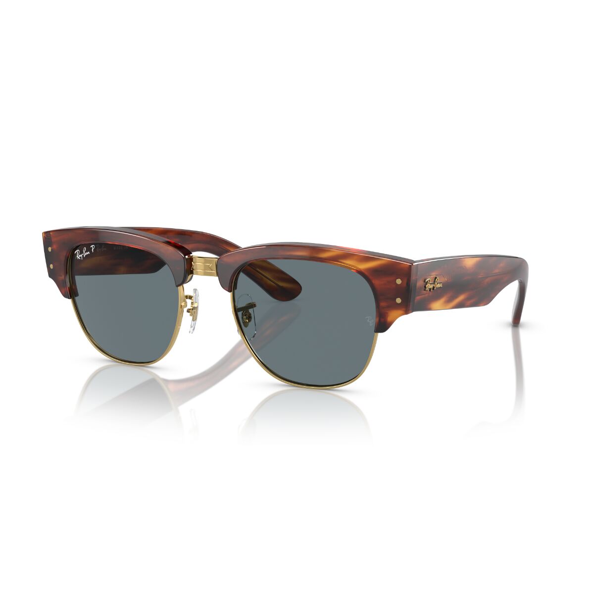RB 0316S 954/3R 53 Ray-Ban MEGA CLUBMASTER Polarize Güneş Gözlüğü