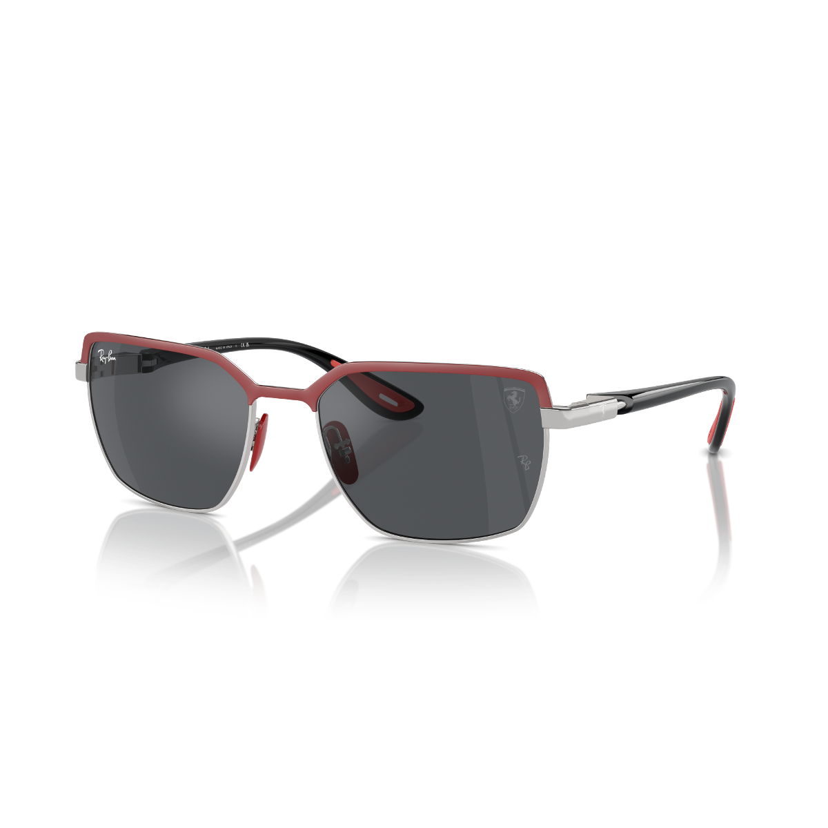 RB 3743M F10087 58 Ray-Ban Scuderia Ferrari Güneş Gözlüğü