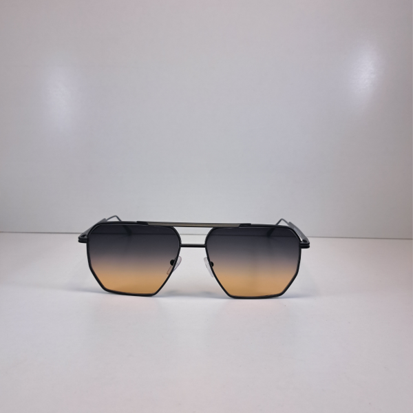 FV AKHENATEN MBLK FÜME TURUNCU  58 Franco Vital Güneş Gözlüğü