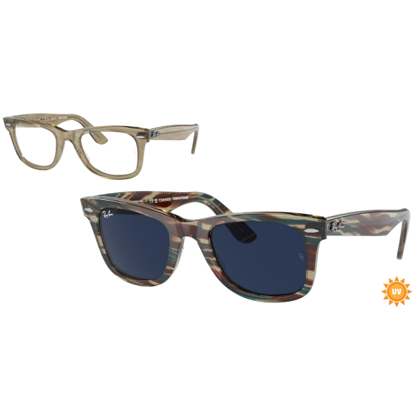 RB 2140 1387GG 50 Ray-Ban WAYFARER Change TRANSITIONS® Fotokromik Güneş Gözlüğü