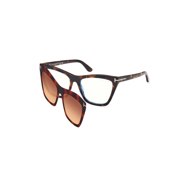 FT 5971-B 052 54 Tom Ford Klipsli (Clip-On) Güneş Gözlüğü