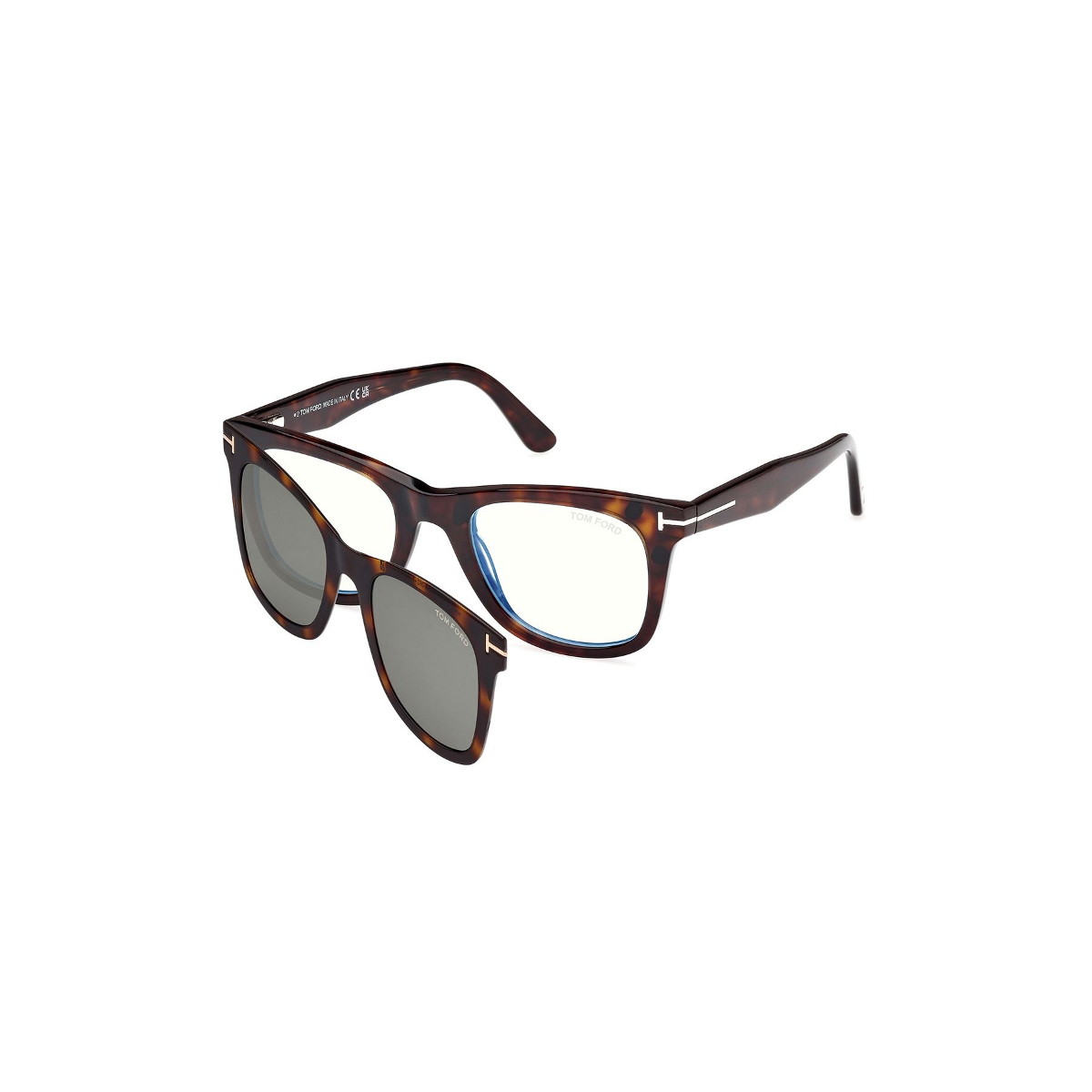 FT 5970-B 052 50 Tom Ford Klipsli (Clip-On) Güneş Gözlüğüü