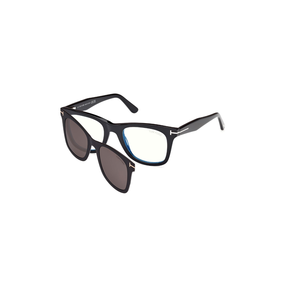 FT 5970-B 001 50 Tom Ford Klipsli (Clip-On) Güneş Gözlüğü