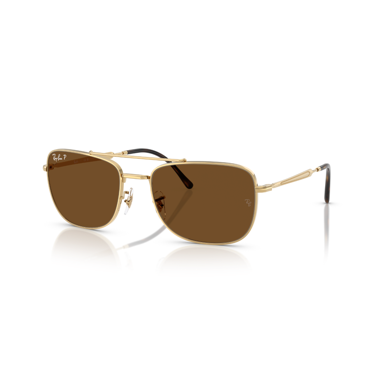 RB 3755 001/57 59 Ray-Ban Polarize Güneş Gözlüğü
