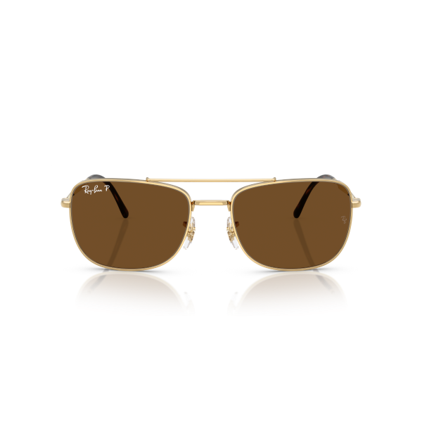 RB 3755 001/57 62 Ray-Ban Polarize Güneş Gözlüğü