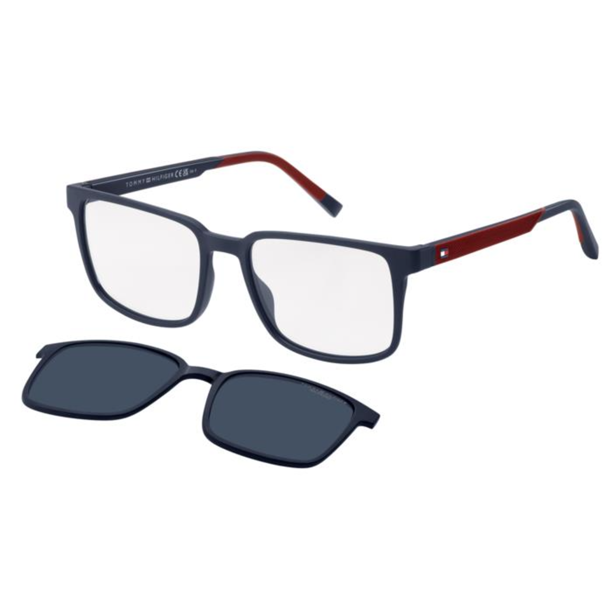 TH 2145/CS 8RUC3 55 Tommy Hilfiger Klipsli (Clip-On) Polarize Güneş Gözlüğü