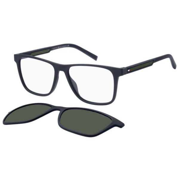 TH 2203/C RNB16 55 Tommy Hilfiger Klipsli (Clip-On) Polarize Güneş Gözlüğü