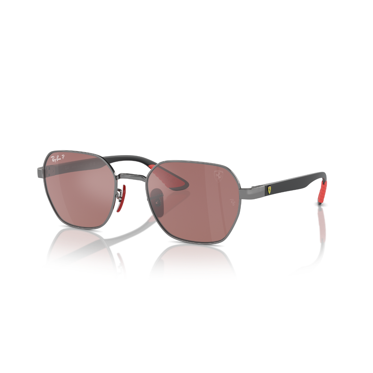 RB 3794M F001H2 54 Ray-Ban Scuderia Ferrari Polarize Güneş Gözlüğü