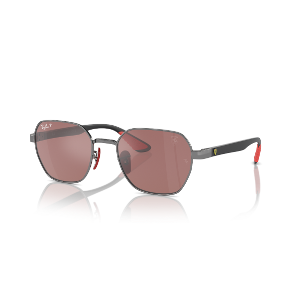 RB 3794M F001H2 54 Ray-Ban Scuderia Ferrari Polarize Güneş Gözlüğü