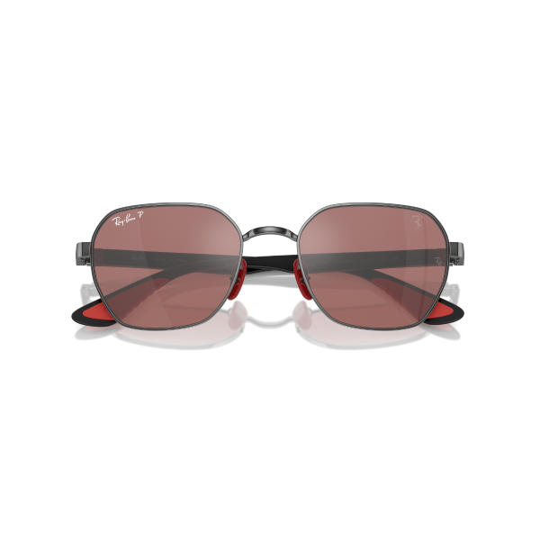 RB 3794M F001H2 54 Ray-Ban Scuderia Ferrari Polarize Güneş Gözlüğü
