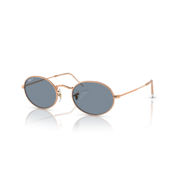 RB 3547 9202S2 51 Ray-Ban OVAL Polarize Güneş Gözlüğü
