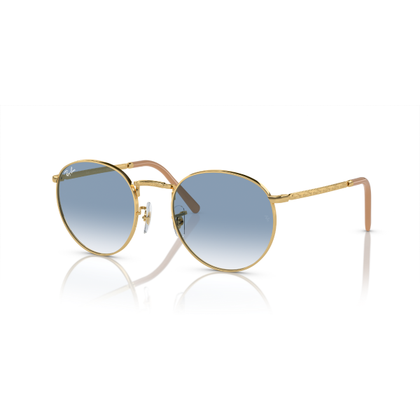 RB 3637 001/3F 53 Ray-Ban NEW ROUND Güneş Gözlüğü