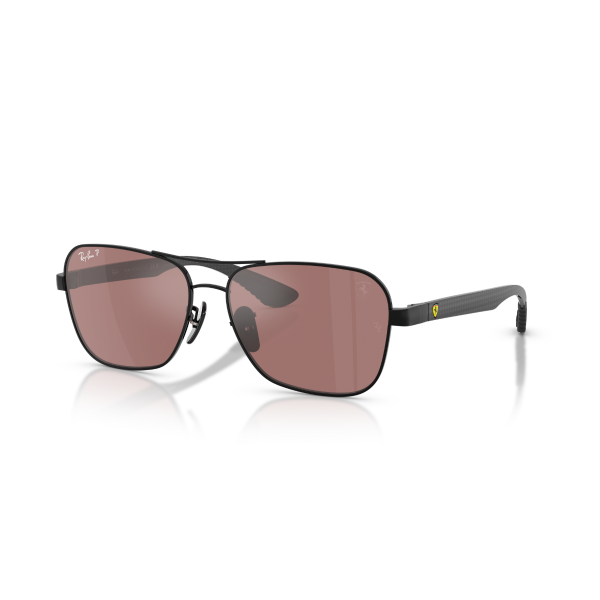 RB 8336M F117H2 58  Ray-Ban Scuderia Ferrari Polarize Güneş Gözlüğü