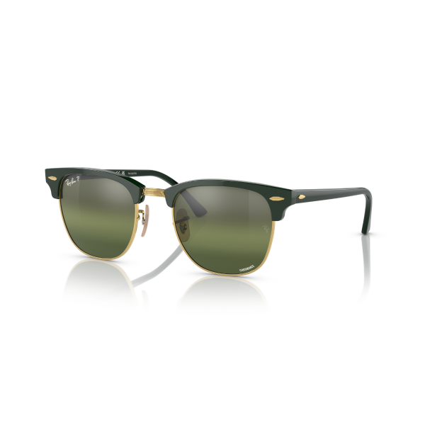 RB 3016 1368G4 49 Ray-Ban CLUBMASTER Chromance Polarize Güneş Gözlüğü