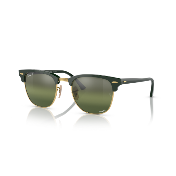 RB 3016 1368G4 49 Ray-Ban CLUBMASTER Chromance Polarize Güneş Gözlüğü
