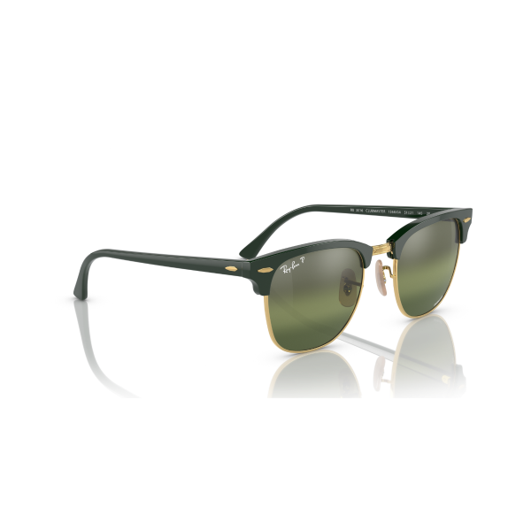 RB 3016 1368G4 49 Ray-Ban CLUBMASTER Chromance Polarize Güneş Gözlüğü