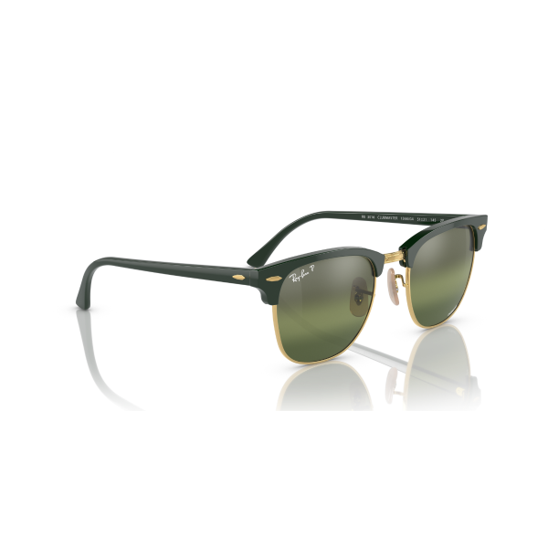 RB 3016 1368G4 49 Ray-Ban CLUBMASTER Chromance Polarize Güneş Gözlüğü