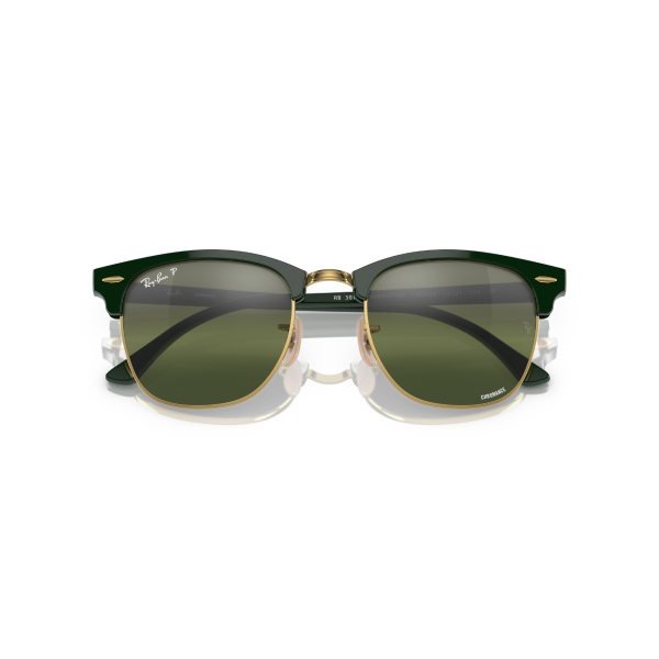 RB 3016 1368G4 49 Ray-Ban CLUBMASTER Chromance Polarize Güneş Gözlüğü