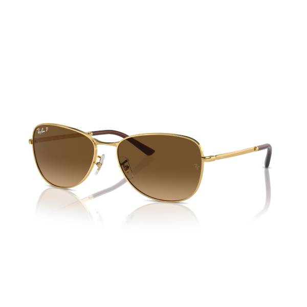 RB 3733 001/M2 56 Ray-Ban Polarize Güneş Gözlüğü