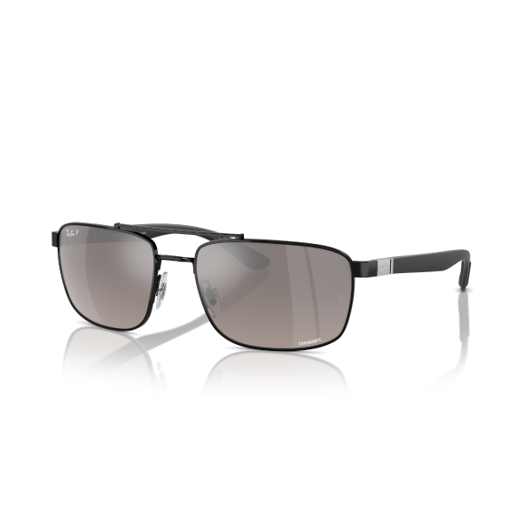 RB 3737CH 002/5J 60 Ray-Ban Chromance Polarize Güneş Gözlüğü