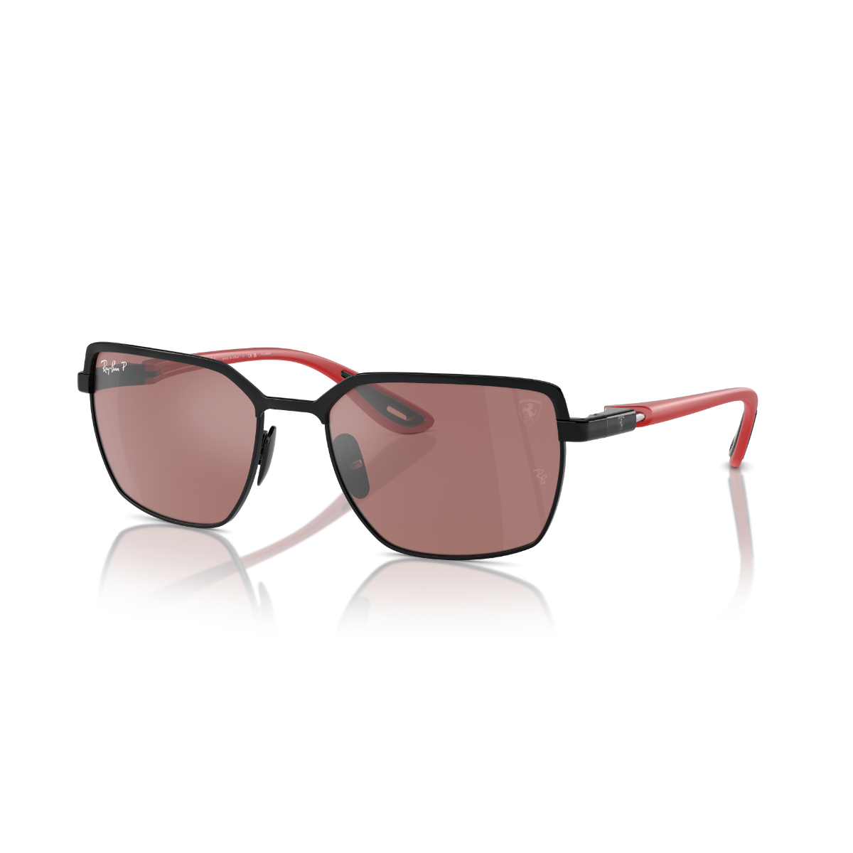 RB 3743M F102H2 58 Ray-Ban Scuderia Ferrari Polarize Güneş Gözlüğü