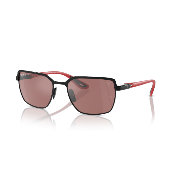 RB 3743M F102H2 58 Ray-Ban Scuderia Ferrari Polarize Güneş Gözlüğü