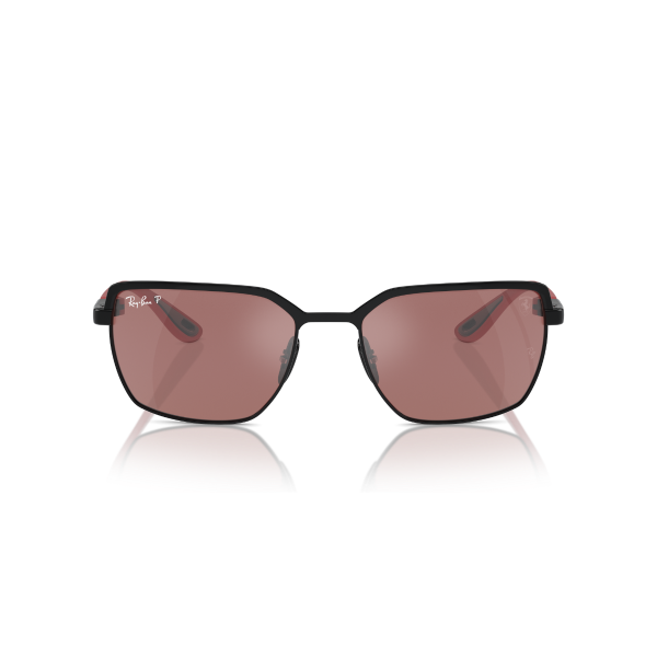 RB 3743M F102H2 58 Ray-Ban Scuderia Ferrari Polarize Güneş Gözlüğü
