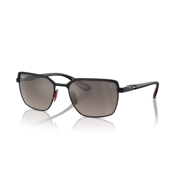 RB 3743M F1035J 58 Ray-Ban Scuderia Ferrari Polarize Güneş Gözlüğü