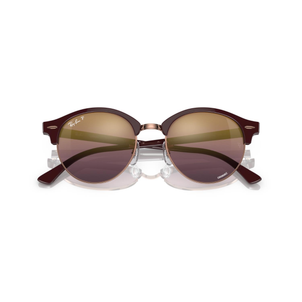 RB 4246 1365G9 51 Ray-Ban CLUBROUND Chromance Polarize Güneş Gözlüğü