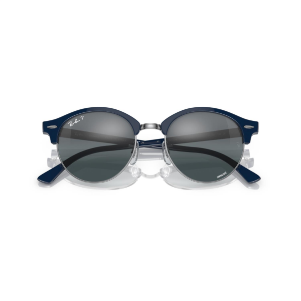 RB 4246 1366G6 51 Ray-Ban CLUBROUND Chromance Polarize Güneş Gözlüğü