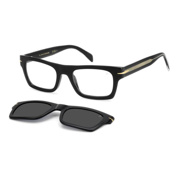 DB 7129/CS 807M9 51 David Beckham Klipsli (Clip-On) Polarize Güneş Gözlüğü