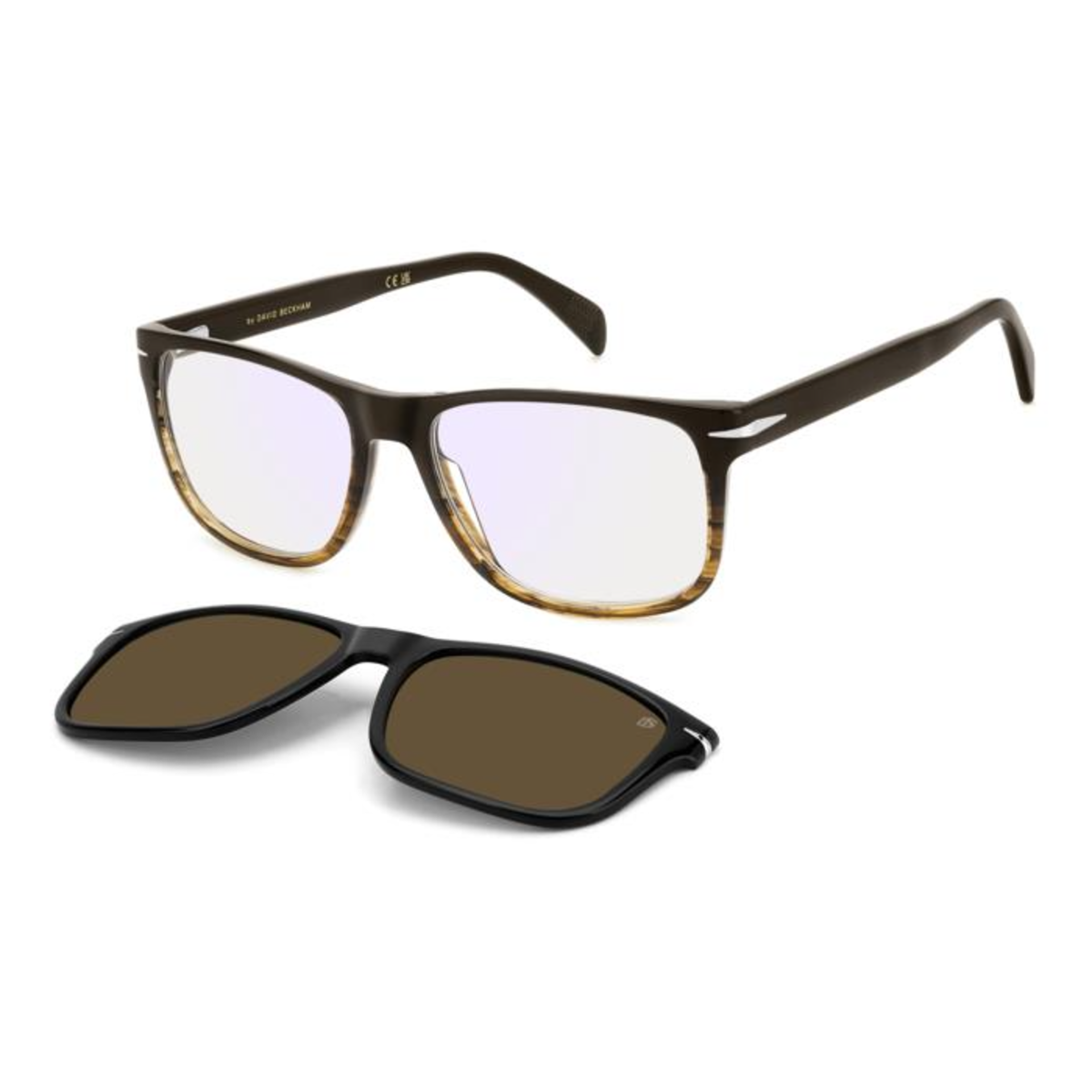 DB 1188/C 0MY17 57 David Beckham Klipsli (Clip-On) Polarize Güneş Gözlüğü