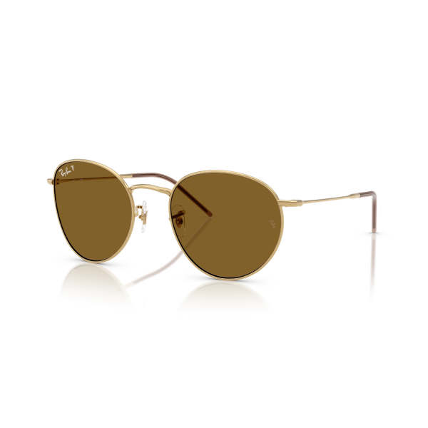 RB R0103S 001/83 55 Ray-Ban ROUND REVERSE Polarize Güneş Gözlüğü