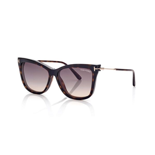 FT 5824-B 052 56 Tom Ford Klipsli (Clip-On) Güneş Gözlüğü