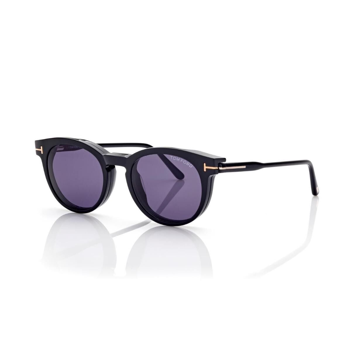 FT 5823-H-B 001 50 Tom Ford Klipsli (Clip-On) Güneş Gözlüğü