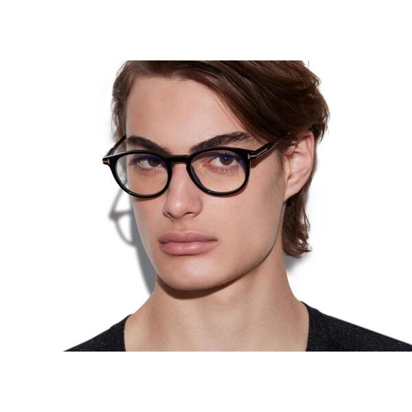TF 5823-H-B 001 50 Tom Ford Klipsli (Clip-On) Güneş Gözlüğü
