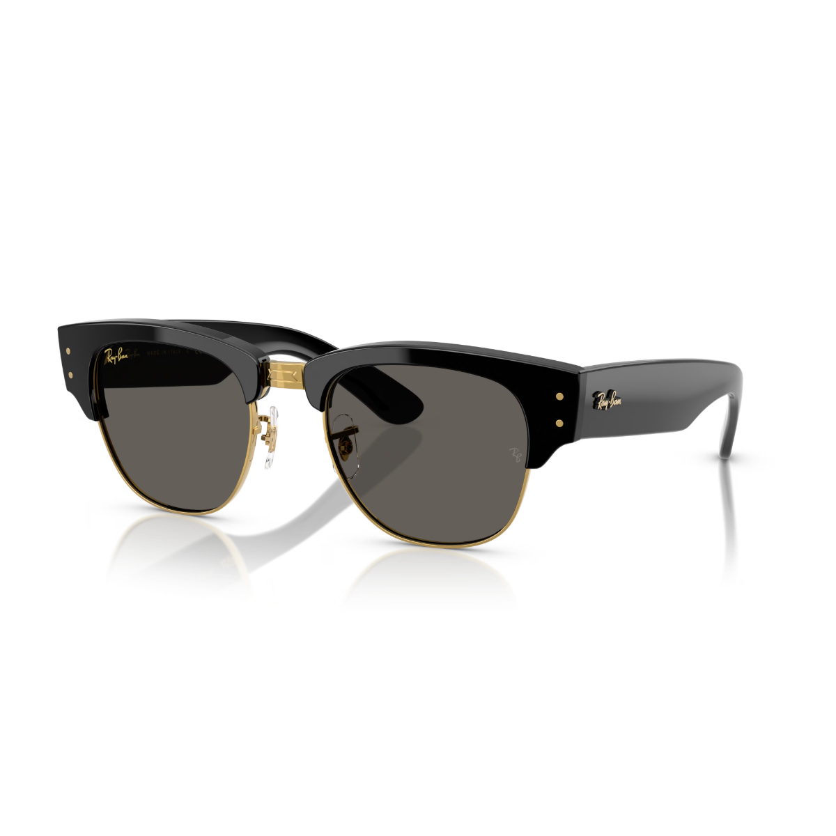 RB 0316S 6826J5 53 Ray-Ban Mega CLUBMASTER BLACKED OUT Koleksiyonu Güneş Gözlüğü