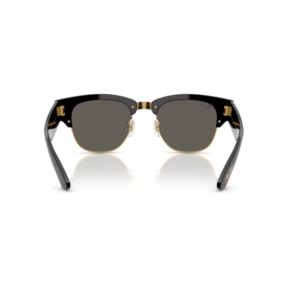 RB 0316S 6826J5 53 Ray-Ban Mega CLUBMASTER BLACKED OUT Koleksiyonu Güneş Gözlüğü