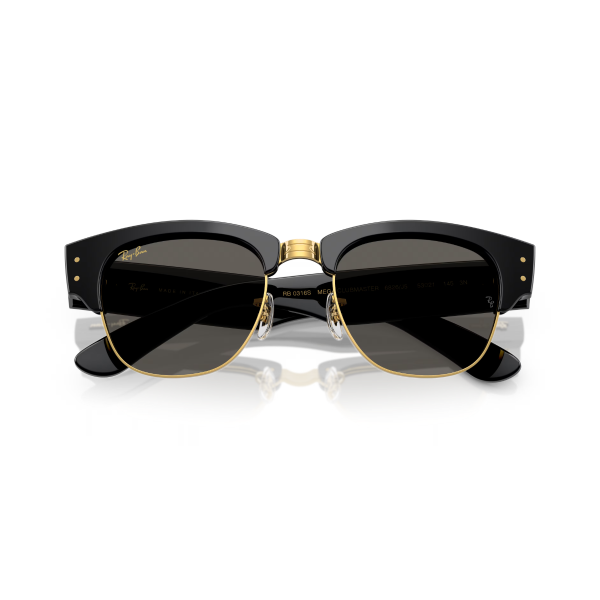 RB 0316S 6826J5 53 Ray-Ban Mega CLUBMASTER BLACKED OUT Koleksiyonu Güneş Gözlüğü