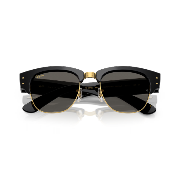 RB 0316S 6826J5 53 Ray-Ban Mega CLUBMASTER BLACKED OUT Koleksiyonu Güneş Gözlüğü