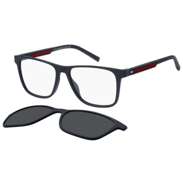 TH 2203/C 8RU16 55 Tommy Hilfiger Klipsli (Clip-On) Polarize Güneş Gözlüğü