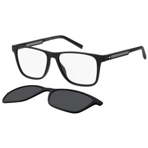 TH 2203/C 08A16 55 Tommy Hilfiger Klipsli (Clip-On) Polarize Güneş Gözlüğü