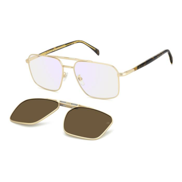 DB 1187/G/C KJ116 57 David Beckham Klipsli (Clip-On) Polarize Güneş Gözlüğü